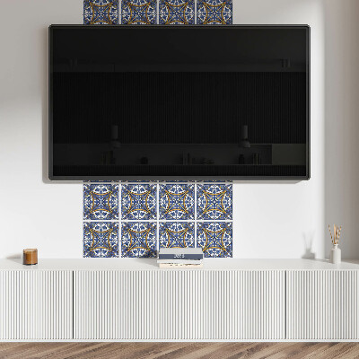 Dekoracný panel na stenu Rastlinný vzor s ornamentami