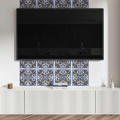 Dekoracný panel na stenu Rastlinný vzor s ornamentami