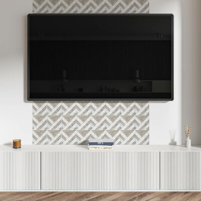 Samolepiaci obkladový panel Geometrický vzor v dlaždiciach