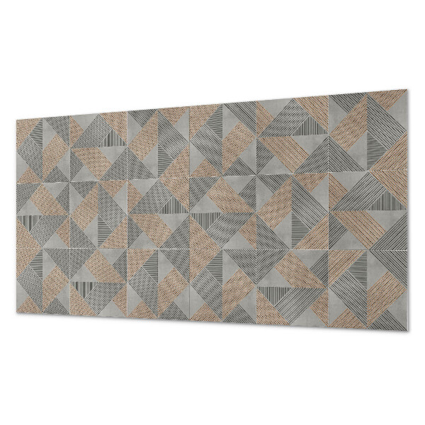 Dekoracný panel na stenu Geometrický trojuholníkový vzor