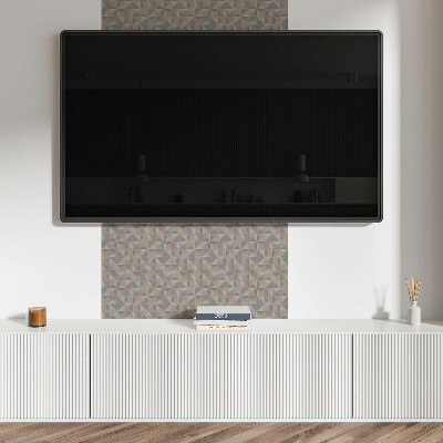 Dekoracný panel na stenu Geometrický trojuholníkový vzor