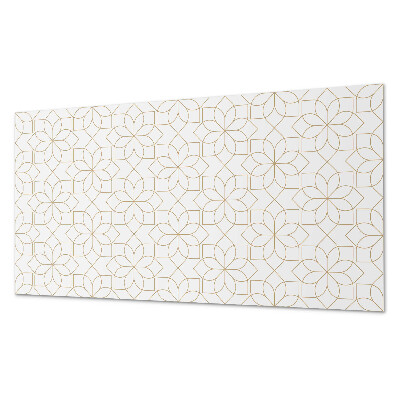 Samolepiaci obkladový panel Geometrický kvetinový vzor