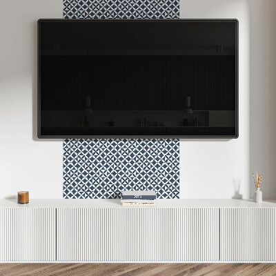 Dekoracný panel na stenu Geometrický kvetinový vzor
