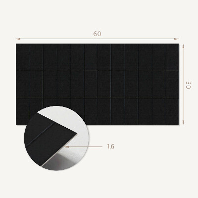 Samolepiaci obkladový panel Geometrický vzor obdĺžnikov