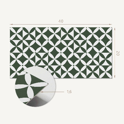 Vinylový obklad stien Geometrický šachovnicový vzor