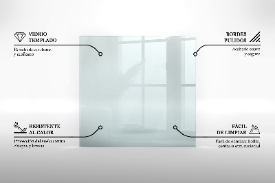 Podložka pod krbové kachle transparentný obdĺžniková