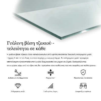 Podložka pod krbové kachle priehľadná obdĺžniková