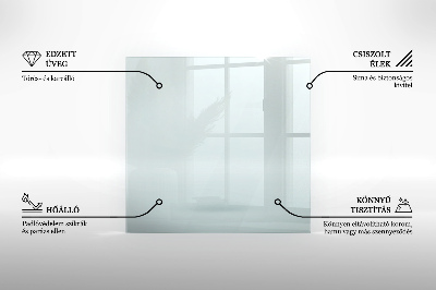 Šesťuholníkové podložka pod kachle priehľadné