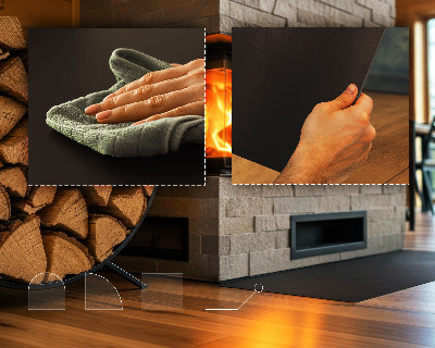 Podložka pod krb polooválna v čiernom plechu