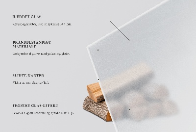 Sklo pod krb Okrúhle polotransparentné