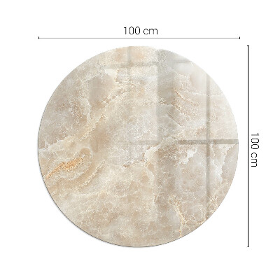 Sklenená podložka pod krb Kamenný vzor inšpirovaný prírodou