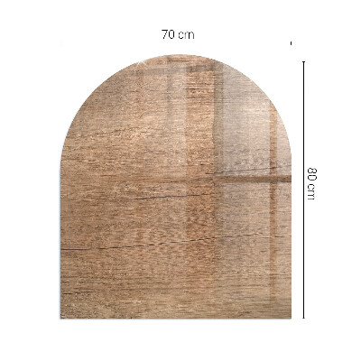 podložka pod krbové kachle Vzor prírodného dreva