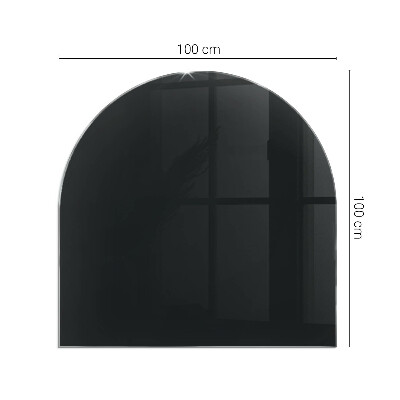 podložka pod krbové kachle Farba tmavá grafitová