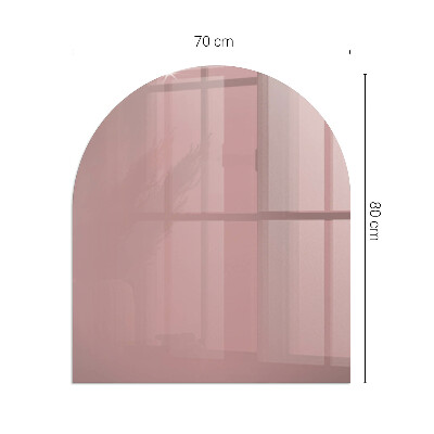 podložka pod krbové kachle Farba Ružová