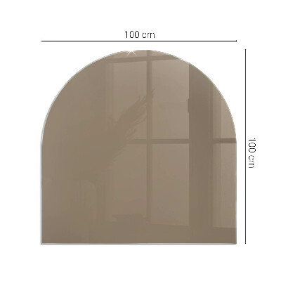 podložka pod krbové kachle Farba Hnedá
