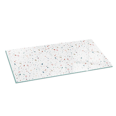 Obdĺžnikové sklo pod krb Vzor s malými tvarmi