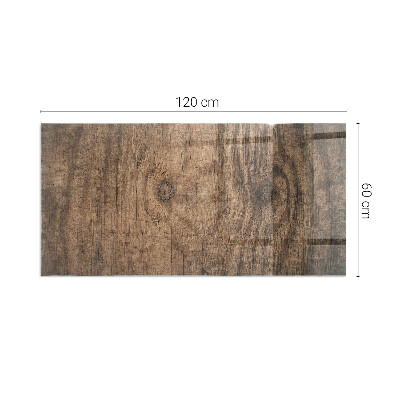 Podložka pod kachle Vzor prírodného dreva