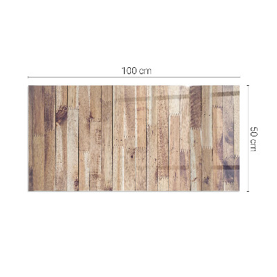 Podložka pod kachle Drevená doska v rozložení