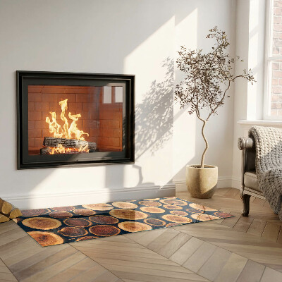 Podložka pod kachle Krabička s rezaným drevom