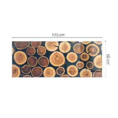 Podložka pod kachle Krabička s rezaným drevom