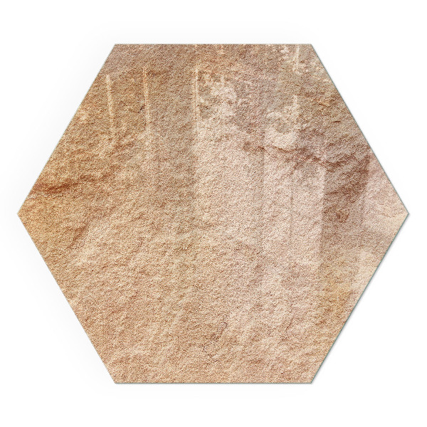 Nehorľavá podložka pred krb Autentický kamenný motív