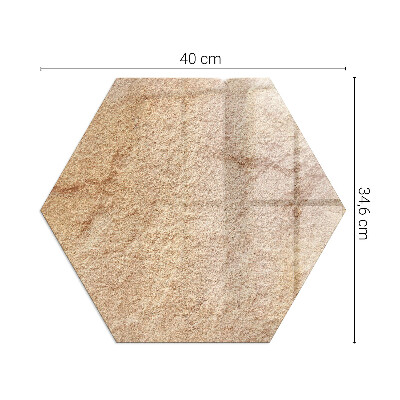 Nehorľavá podložka pred krb Autentický kamenný motív