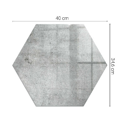 Nehorľavá podložka pred krb Motív surového betónu