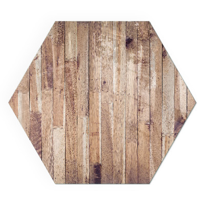 Nehorľavá podložka pred krb Vzor dosky v harmonickom usporiadaní