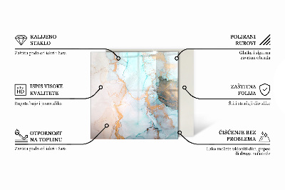 Šesťuholníková podložka pod krb Dosky v mnohých farebných tónoch