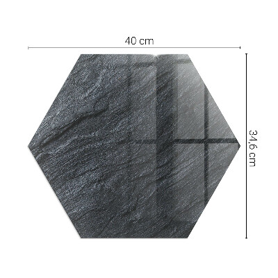 Sklenená podložka pod krb Dizajn s kamennou povrchovou úpravou