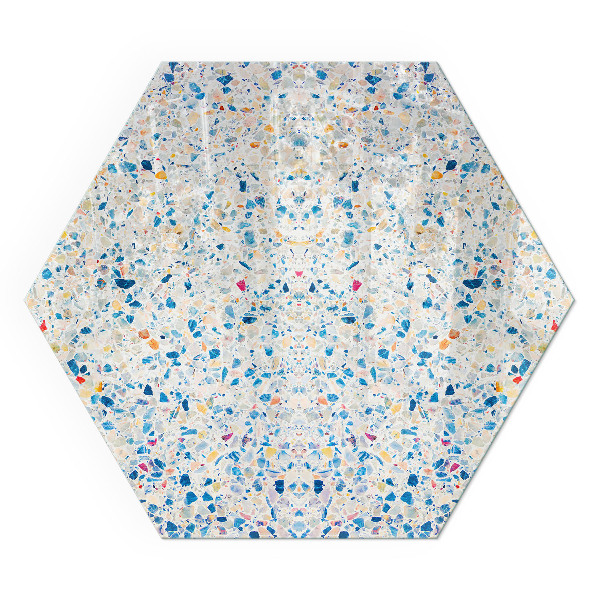 Nehorľavá podložka pred krb Moderný dizajn so štruktúrou