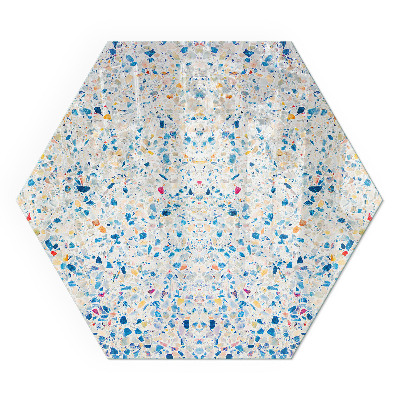 Nehorľavá podložka pred krb Moderný dizajn so štruktúrou