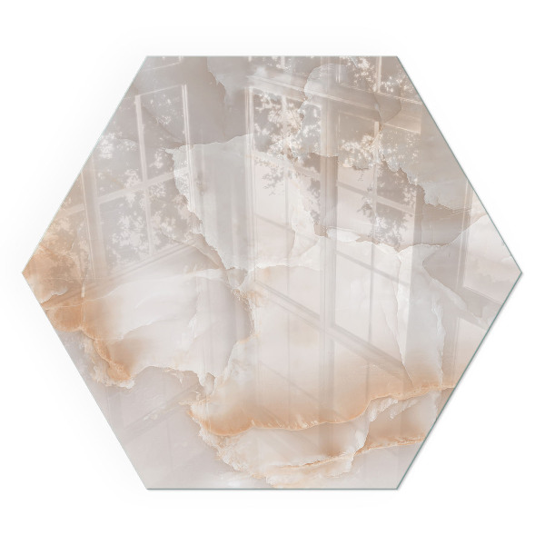 Nehorľavá podložka pred krb Vzor z prírodného kameňa