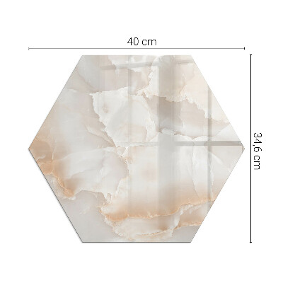 Nehorľavá podložka pred krb Vzor z prírodného kameňa