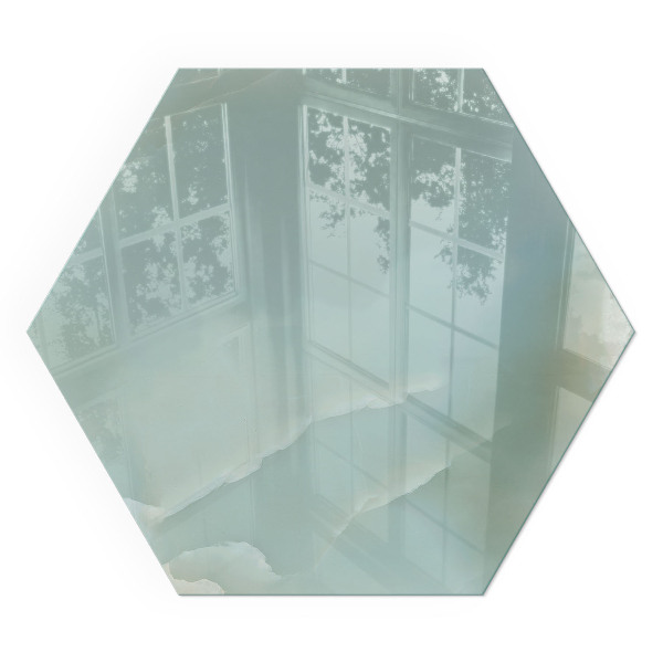 Sklenená podložka pod krb Elegantný mramorový motív