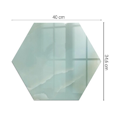 Sklenená podložka pod krb Elegantný mramorový motív