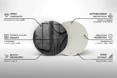 Podložka pod sviečky na hrob 3D tvary kameňov