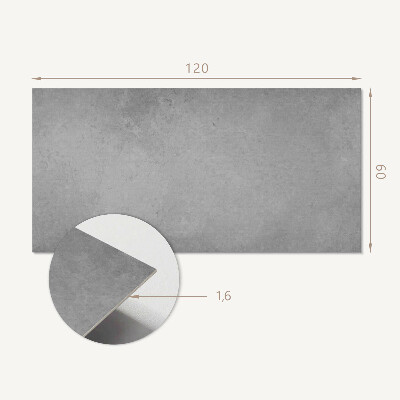 Obdĺžnikový panel na stenu Vzor zo surového betónu