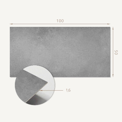 Obdĺžnikový panel na stenu Vzor zo surového betónu