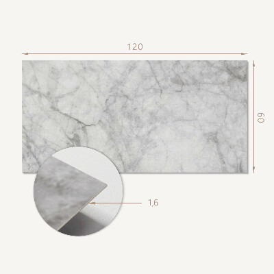 Samolepiaci panel na stenu Mramorové žily v elegantnom štýle