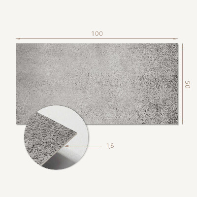 Obdĺžnikový stenový panel Textúra surového betónu