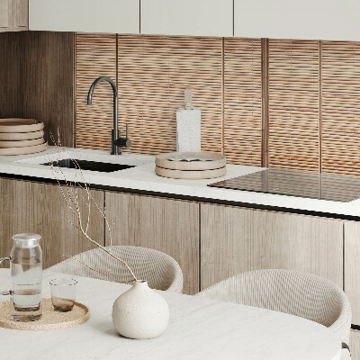 Obdĺžnikový panel na stenu Doska s horizontálnymi vzormi