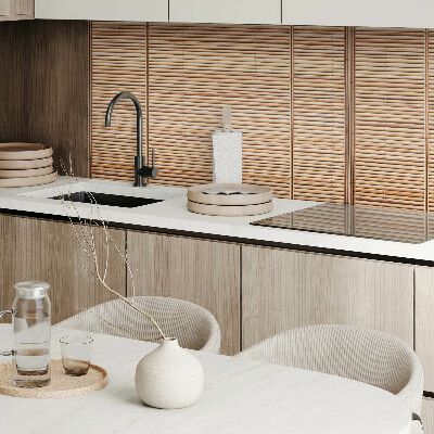 Obdĺžnikový panel na stenu Doska s horizontálnymi vzormi