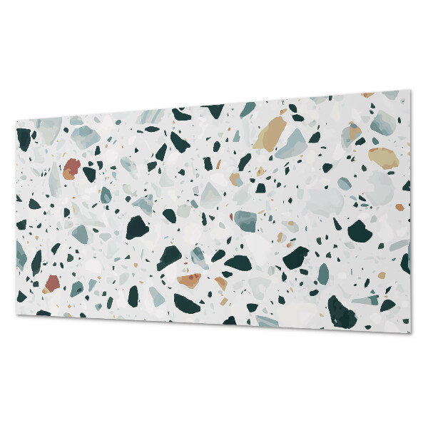 Obdĺžnikový stenový panel Kamenný motív s jemnými akcentmi