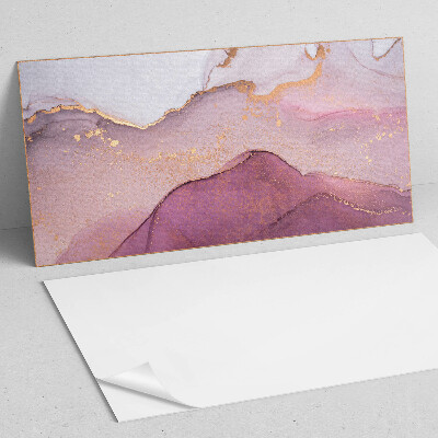 Obdĺžnikový panel na stenu Abstraktná krajina so zvlnenými formami