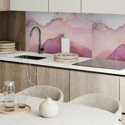 Obdĺžnikový panel na stenu Abstraktná krajina so zvlnenými formami