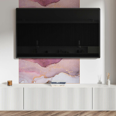 Obdĺžnikový panel na stenu Abstraktná krajina so zvlnenými formami