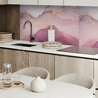 Obdĺžnikový panel na stenu Abstraktná krajina so zvlnenými formami