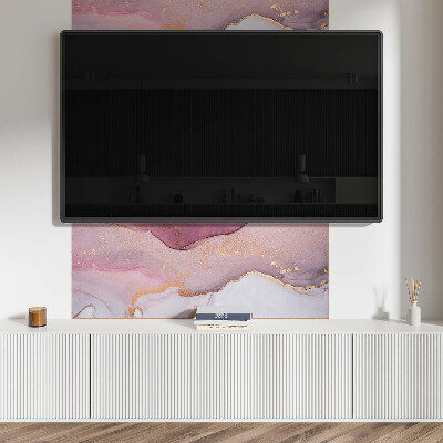 Obdĺžnikový panel na stenu Abstraktná krajina so zvlnenými formami