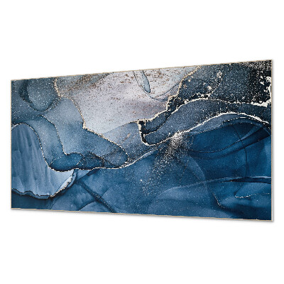 Obdĺžnikový stenový panel Vlnité abstraktné tvary